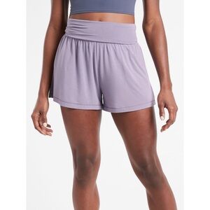 ATHLETA Flow With It Short Violet Purple Size M